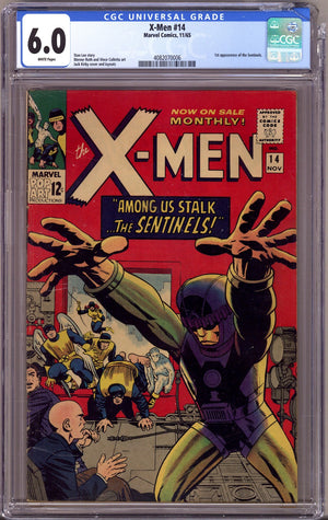 The X-Men Vol 1 14 CGC 6.0 (FN) (1965)