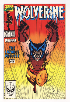 Wolverine Vol 2 27  FN/VF (7.0)   (1990)