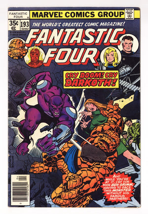 Fantastic Four Vol 1 193 Low Grade (1978)