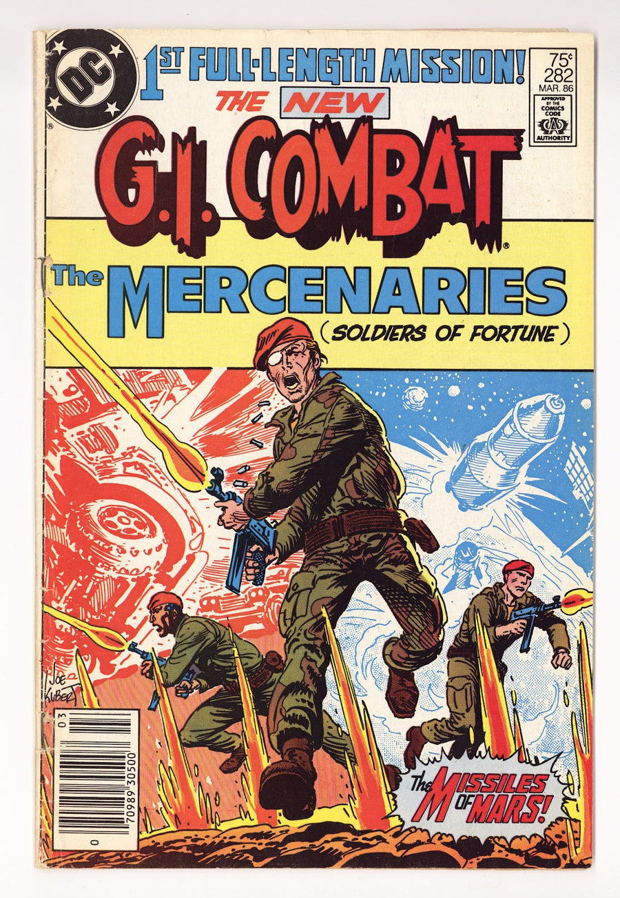 G.I. Combat Vol 1 282  Very Low Grade   (1986)   Newsstand