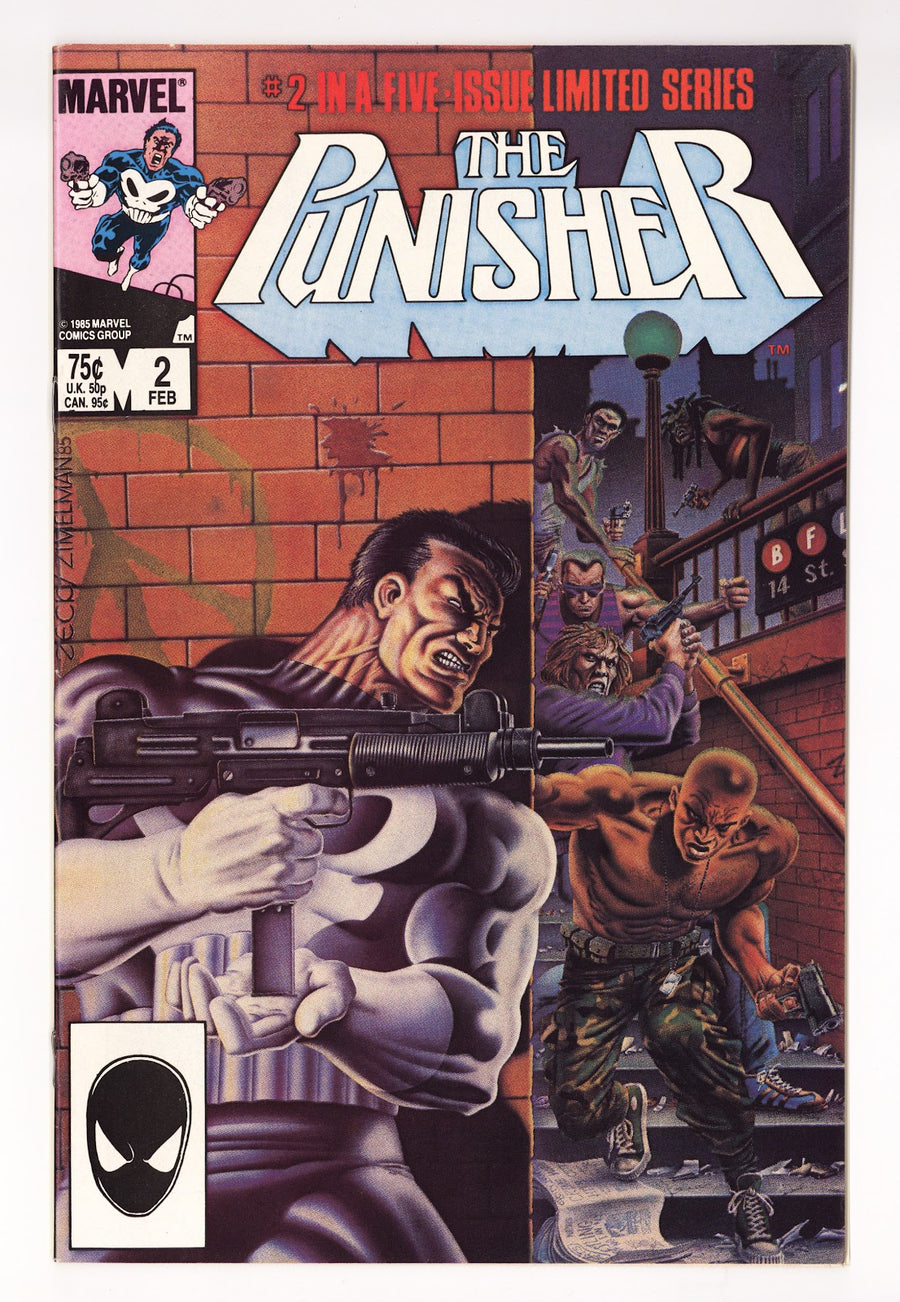 The Punisher Vol 1 2  VF+ (8.5)   (1986)     