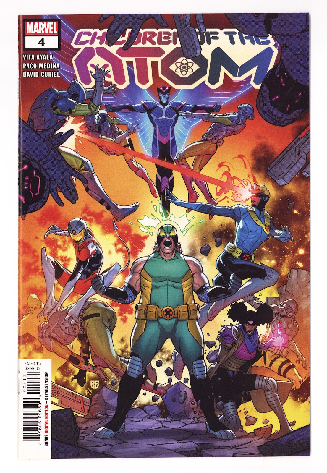 Children of the Atom Vol 1 4  High Grade   (2021)     