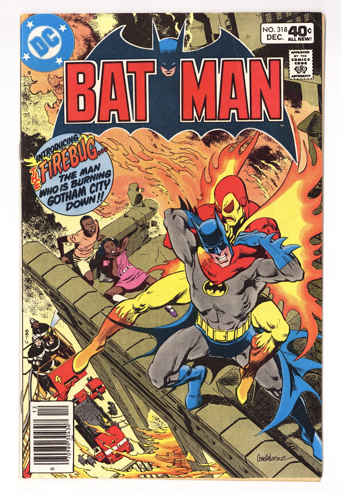 Batman Vol 1 318 Mid Grade (1979) 