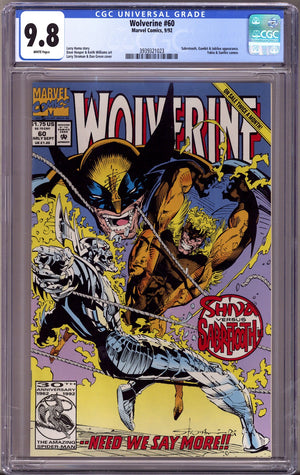Wolverine Vol 2 60 CGC 9.8 (NM/M) (1992)