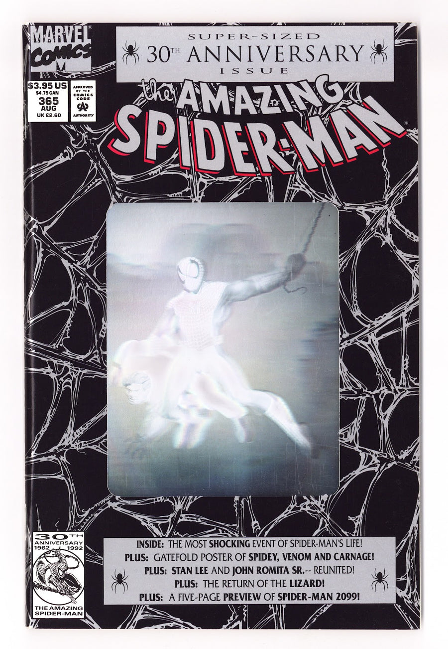 The Amazing Spider-Man Vol 1 365  VF+ (8.5)   (1992)