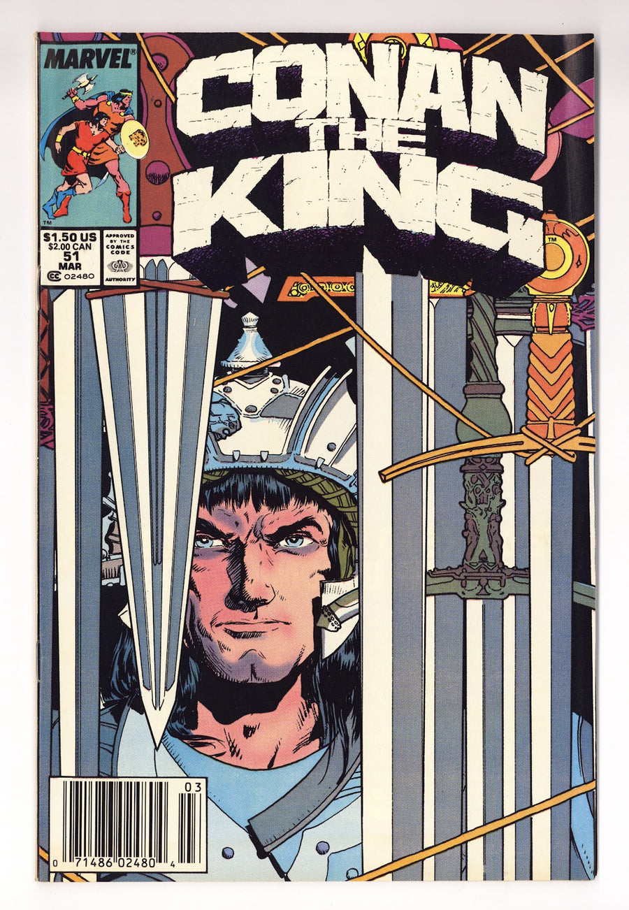 Conan the King Vol 1 51  Mid Grade   (1989)   Newsstand