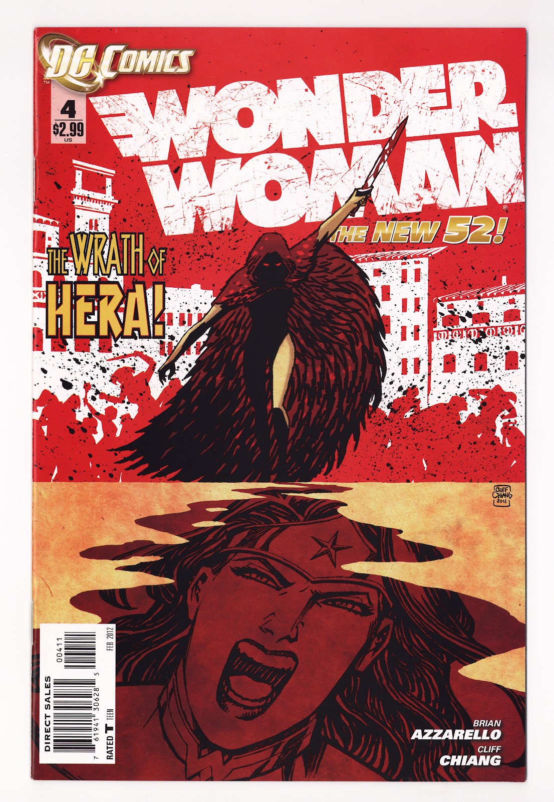 Wonder Woman Vol 4 4 Mid Grade (2012) 
