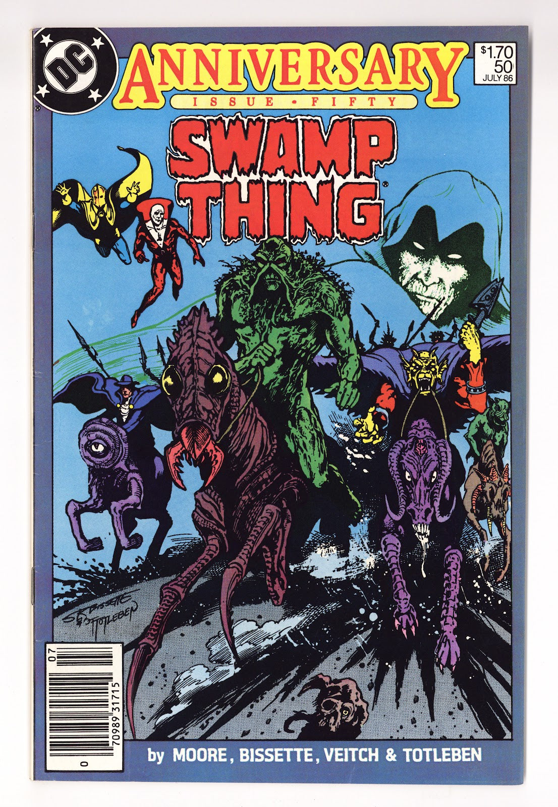 Swamp Thing Vol 2 50  FN+ (6.5)   (1986)   Canadian  