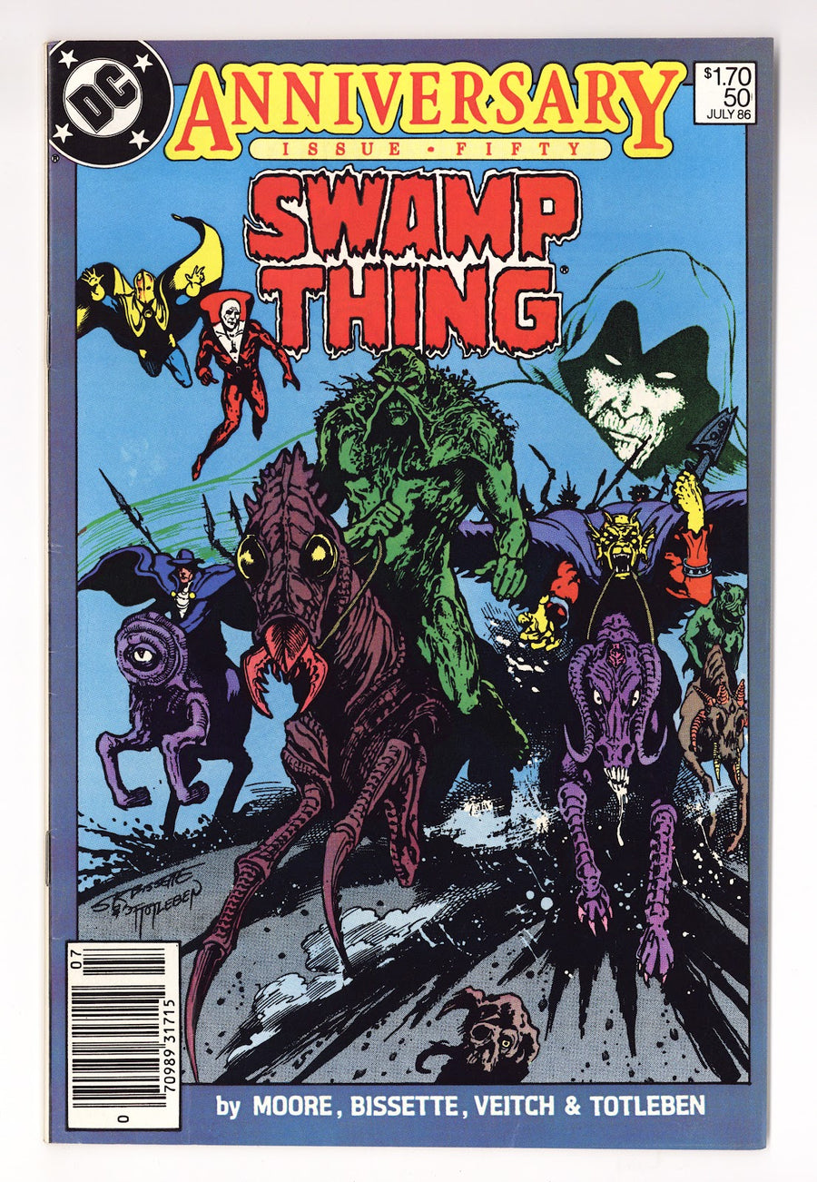 Swamp Thing Vol 2 50  FN+ (6.5)   (1986)   Canadian  