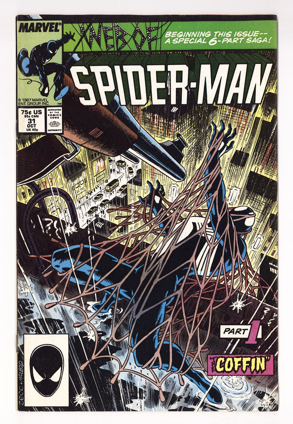 Web of Spider-Man Vol 1 31 FN+ (6.5) (1987)