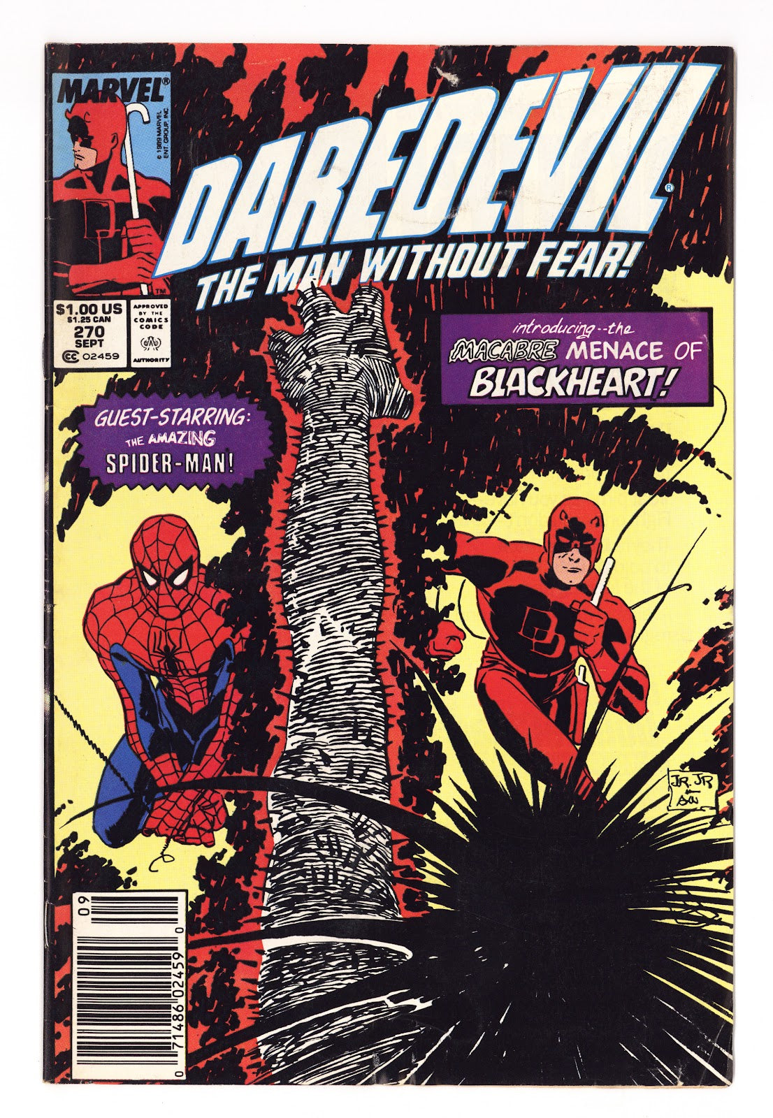 Daredevil Vol 1 270 VG/FN (5.0) (1989) Newsstand 
