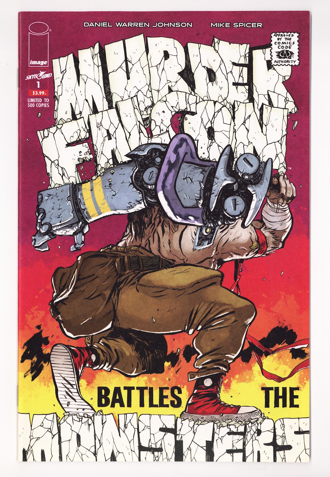 Murder Falcon 1 VF/NM (9.0) (2018) Johnson Homage Exclusive Variant 
