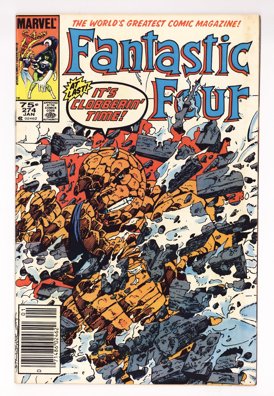 Fantastic Four Vol 1 274 Mid Grade (1985) Canadian Price Variant 