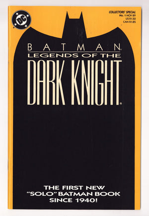 Legends of the Dark Knight   1  High Grade   (1989) Orange   Variant