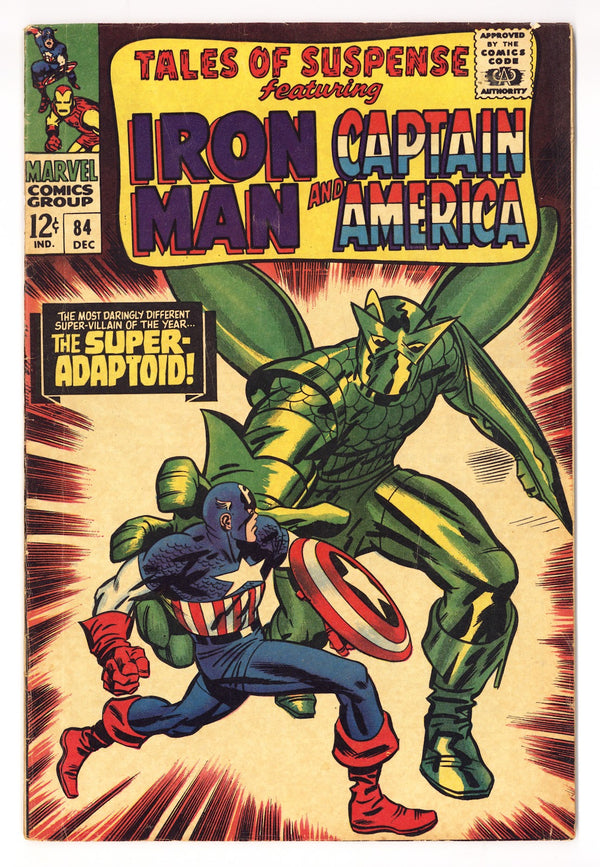 Tales of Suspense Vol 1 84 VG (4.0) (1966)
