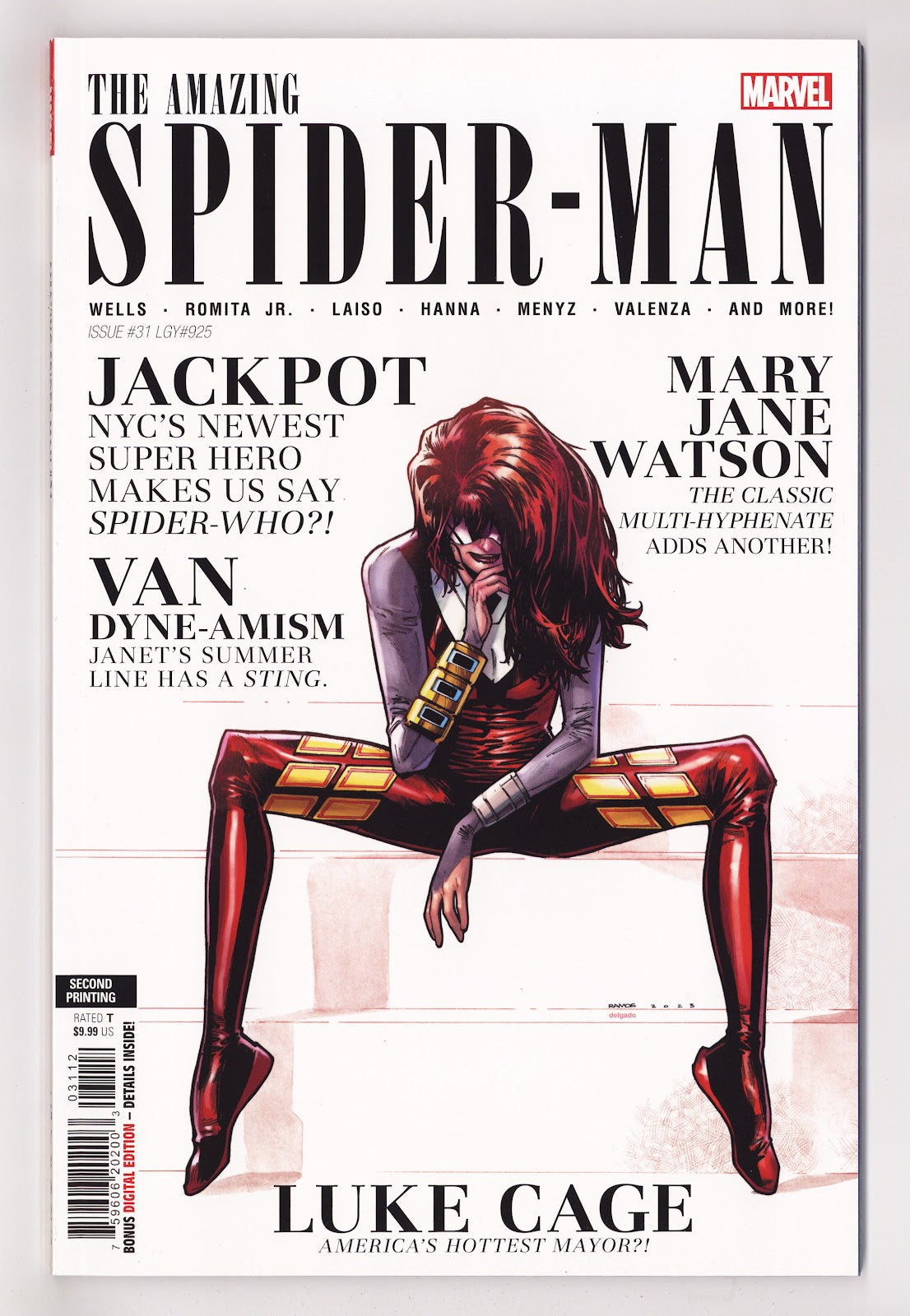The Amazing Spider-Man Vol 6 31 (925) High Grade (2023) Ramos 2nd Print 