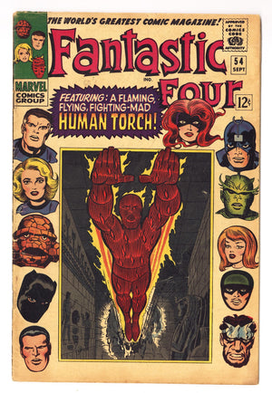 Fantastic Four Vol 1 54 VG+ (4.5) (1966)