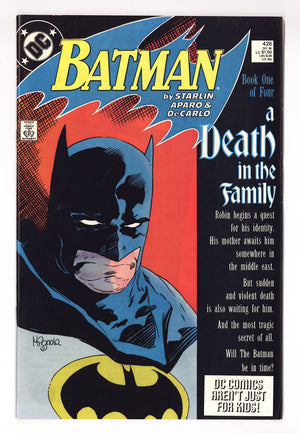 Batman Vol 1 426 VF (8.0) (1988)