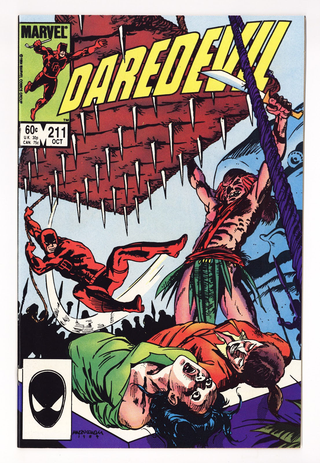 Daredevil Vol 1 211  High Grade   (1984)   Direct  