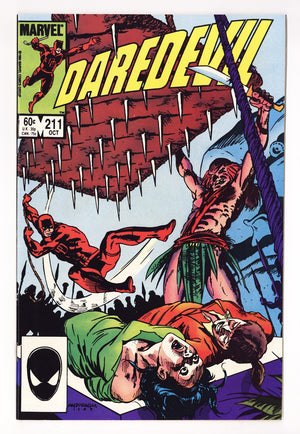 Daredevil Vol 1 211  High Grade   (1984)   Direct