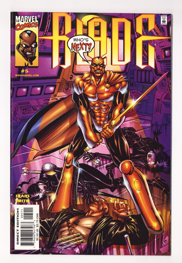 Blade: Vampire Hunter Vol 2 5 High Grade (2000) Direct Edition
