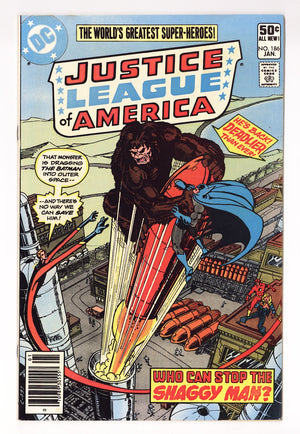 Justice League of America Vol 1 186 High Grade (1981) Newsstand