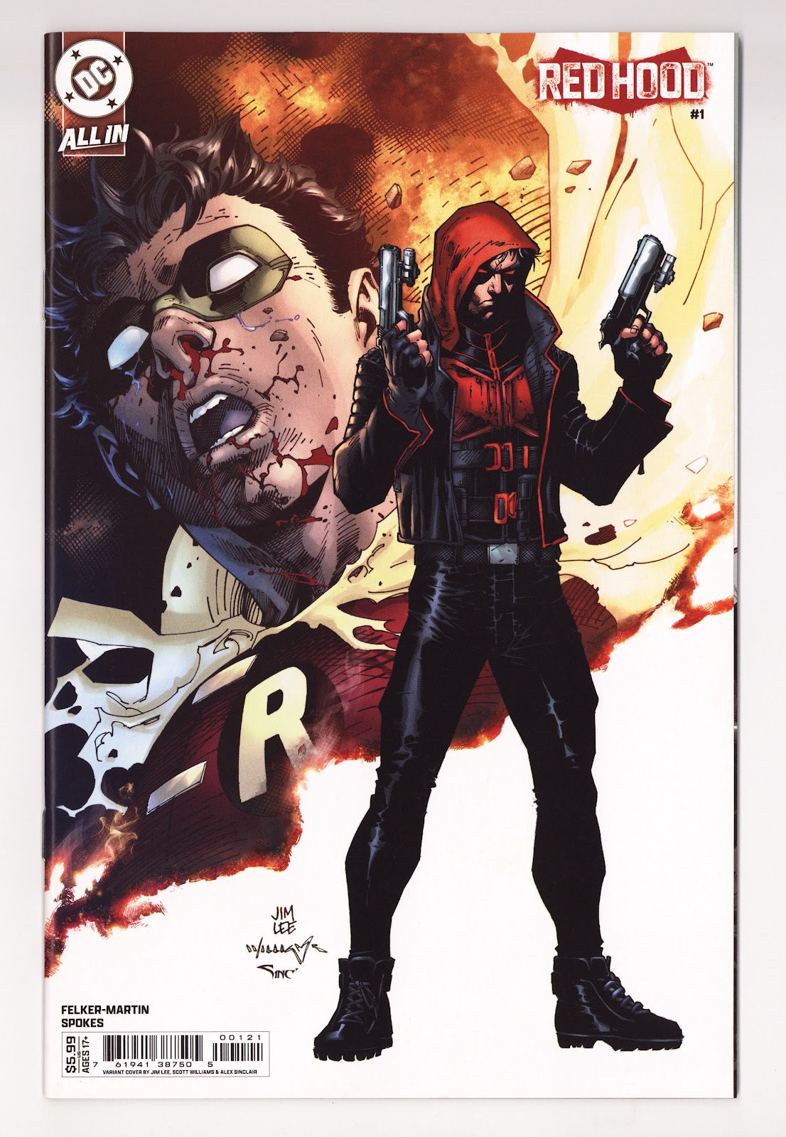 Red Hood Vol 1 1 NM (9.4) (2025) Lee Variant 