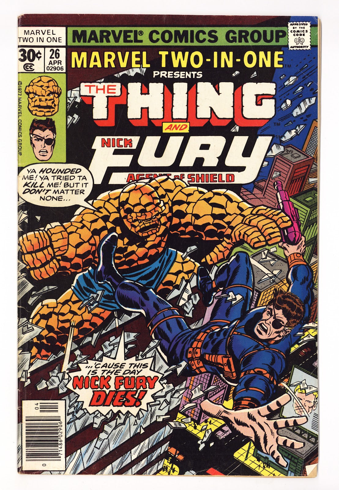 Marvel Two-in-One Vol 1 26  Low Grade   (1977)     