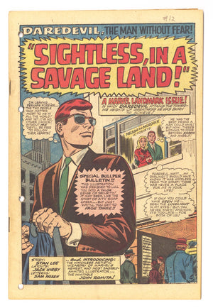 Daredevil Vol 1 12 Coverless (1966)