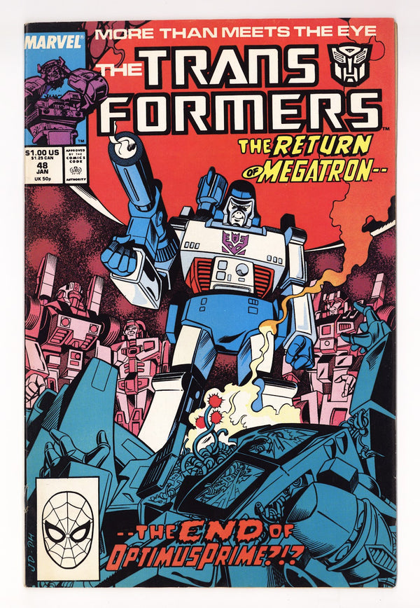 The Transformers Vol 1 48  VG/FN (5.0)   (1989)