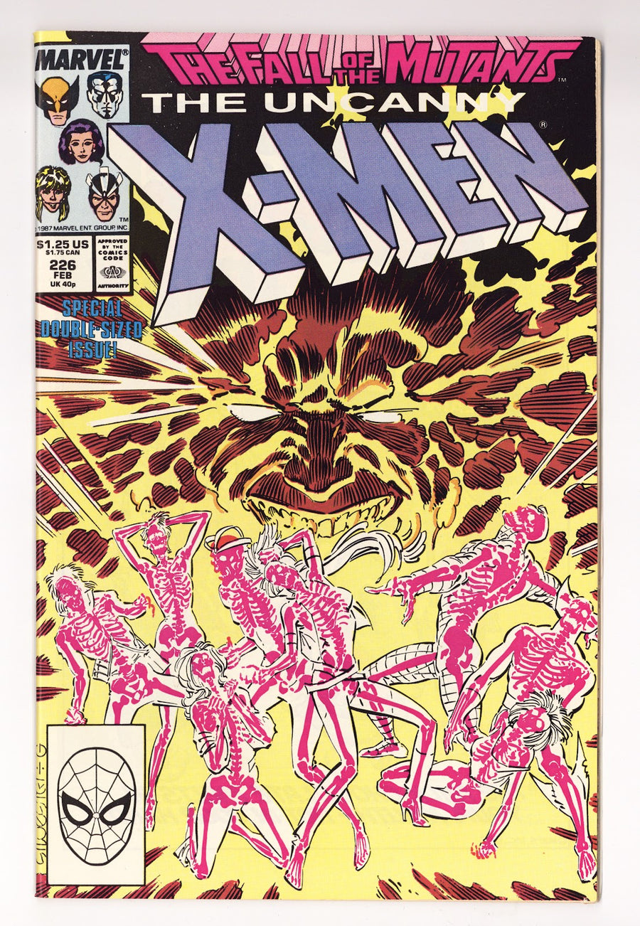 The Uncanny X-Men Vol 1 226  High Grade   (1988)