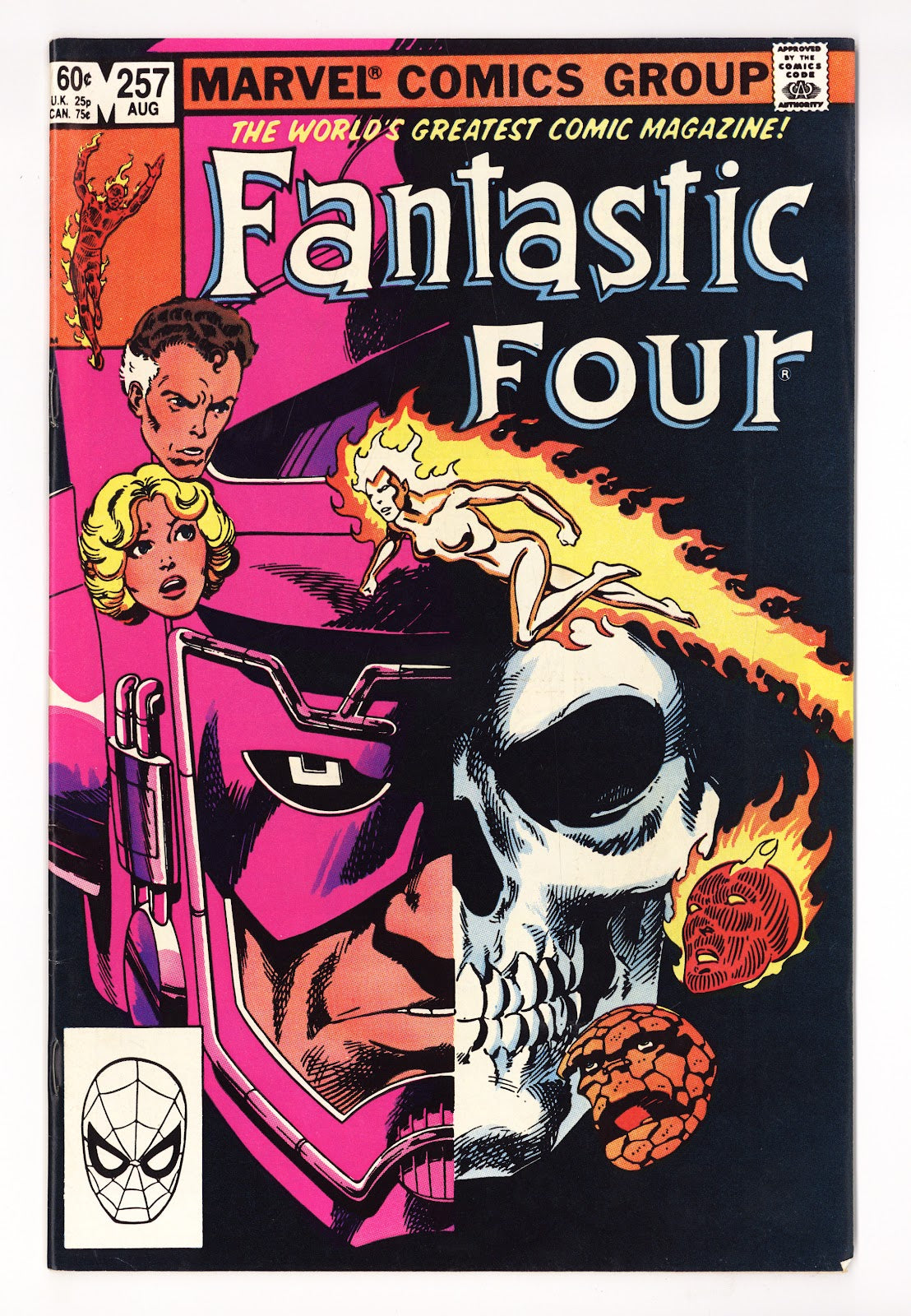 Fantastic Four 257 Mid Grade (1983) Direct 