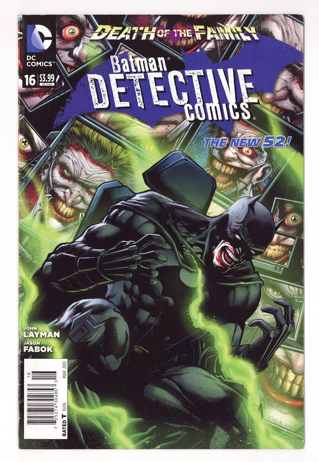 Detective Comics Vol 2 16  Low Grade   (2013)   Newsstand  