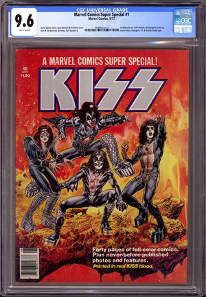 Marvel Comics Super Special Vol 1 1 CGC 9.6 (NM+)   (1977)