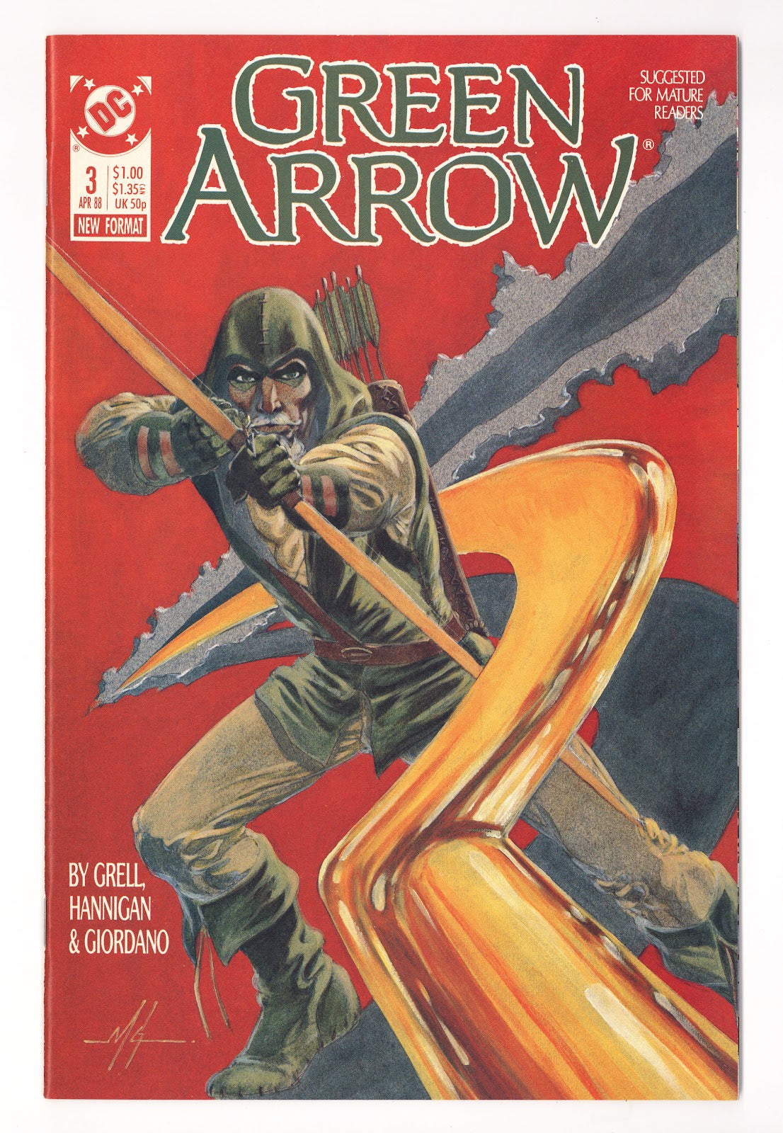 Green Arrow Vol 2 14 High Grade (1989) 