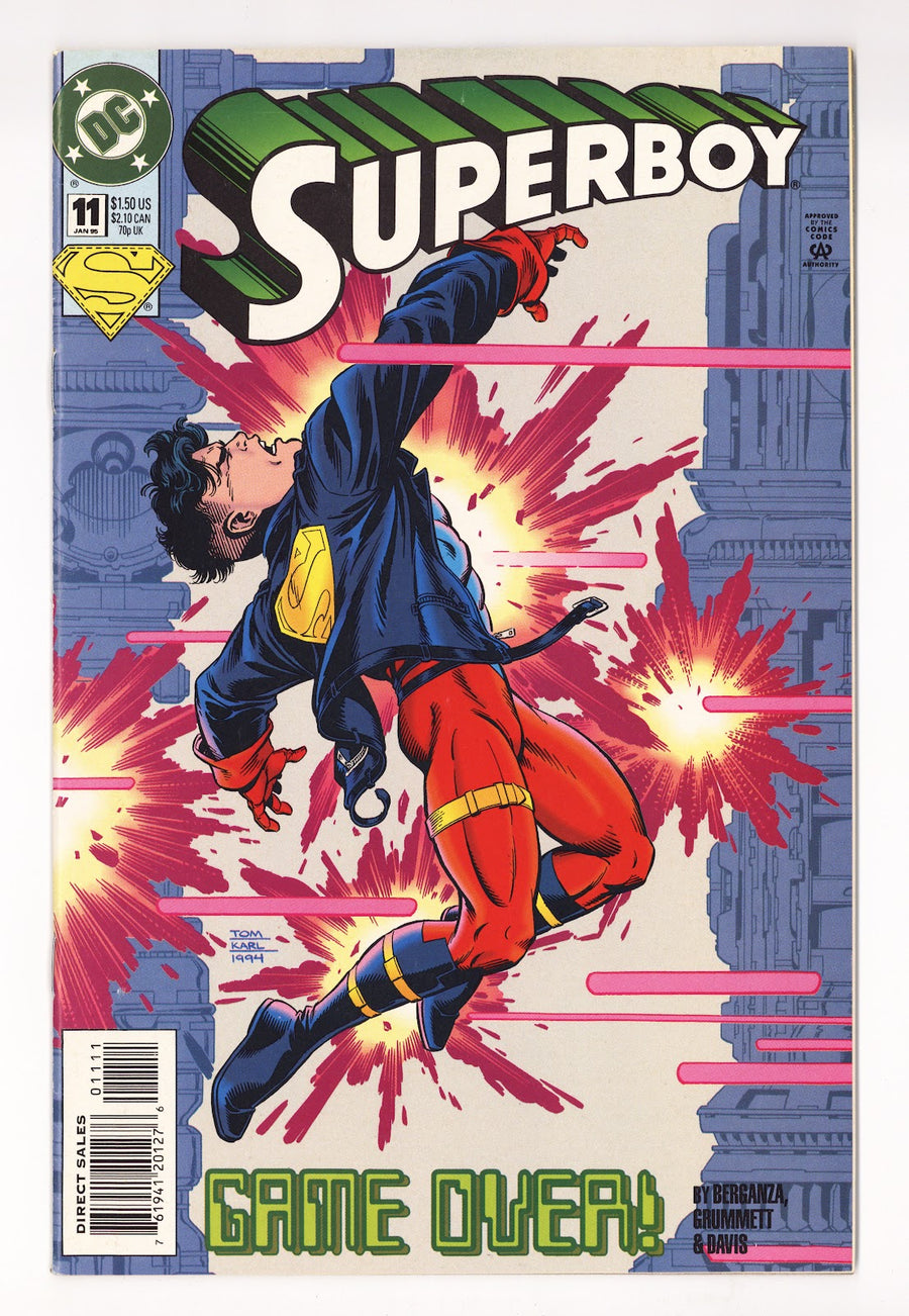 Superboy Vol 3 11  Mid Grade   (1995)