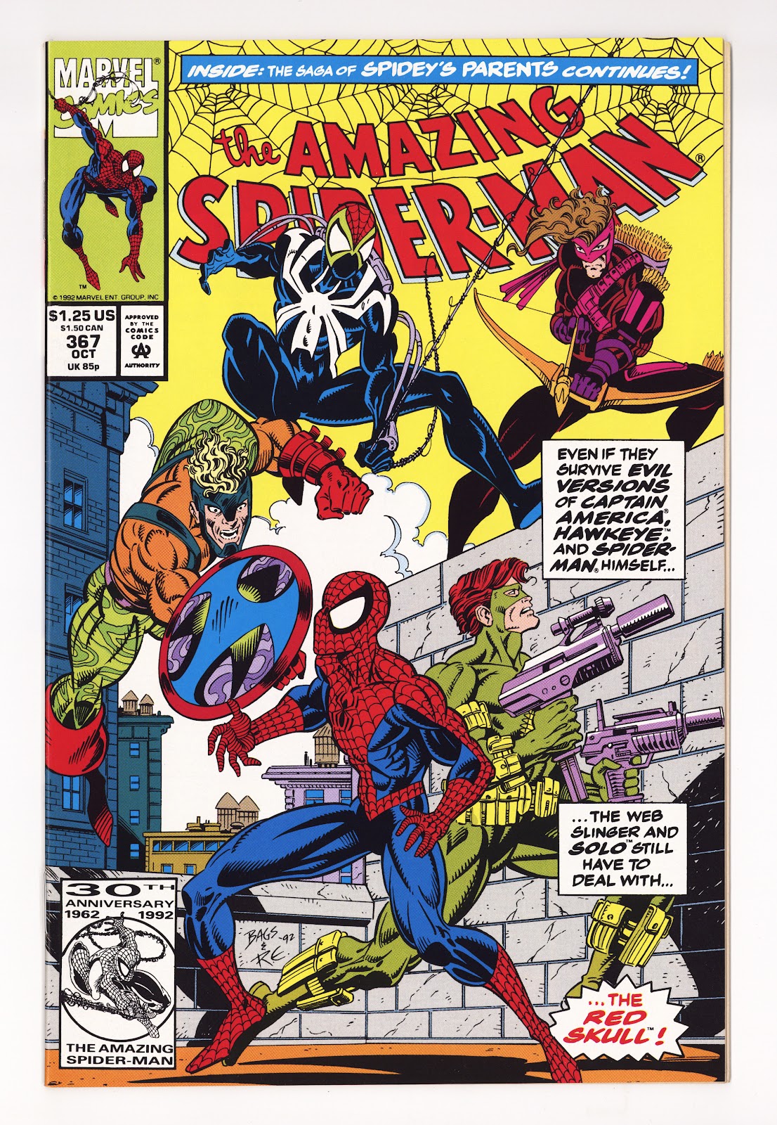 The Amazing Spider-Man Vol 1 367 High Grade (1992)  