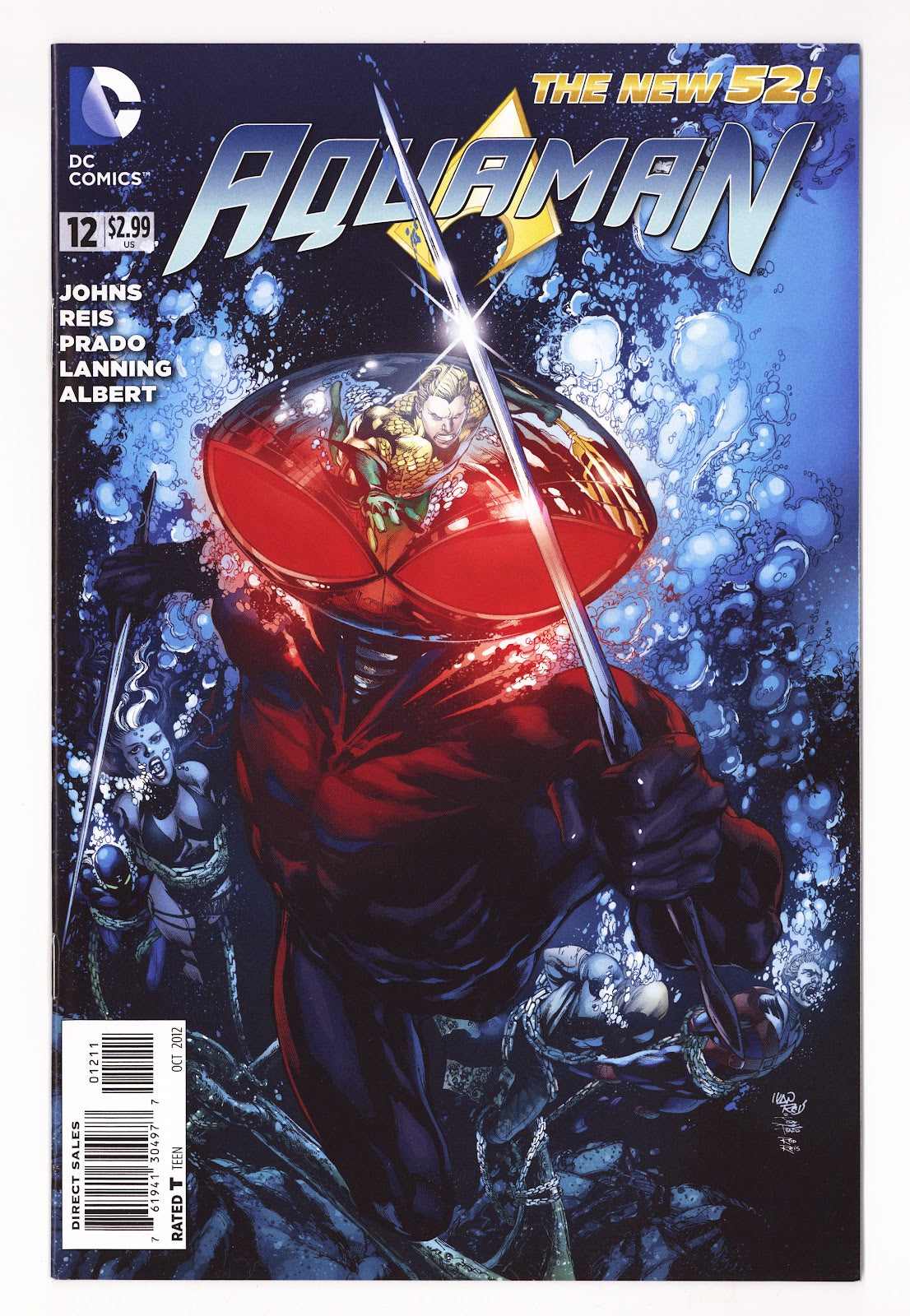 Aquaman Vol 7 12 High Grade (2012) 