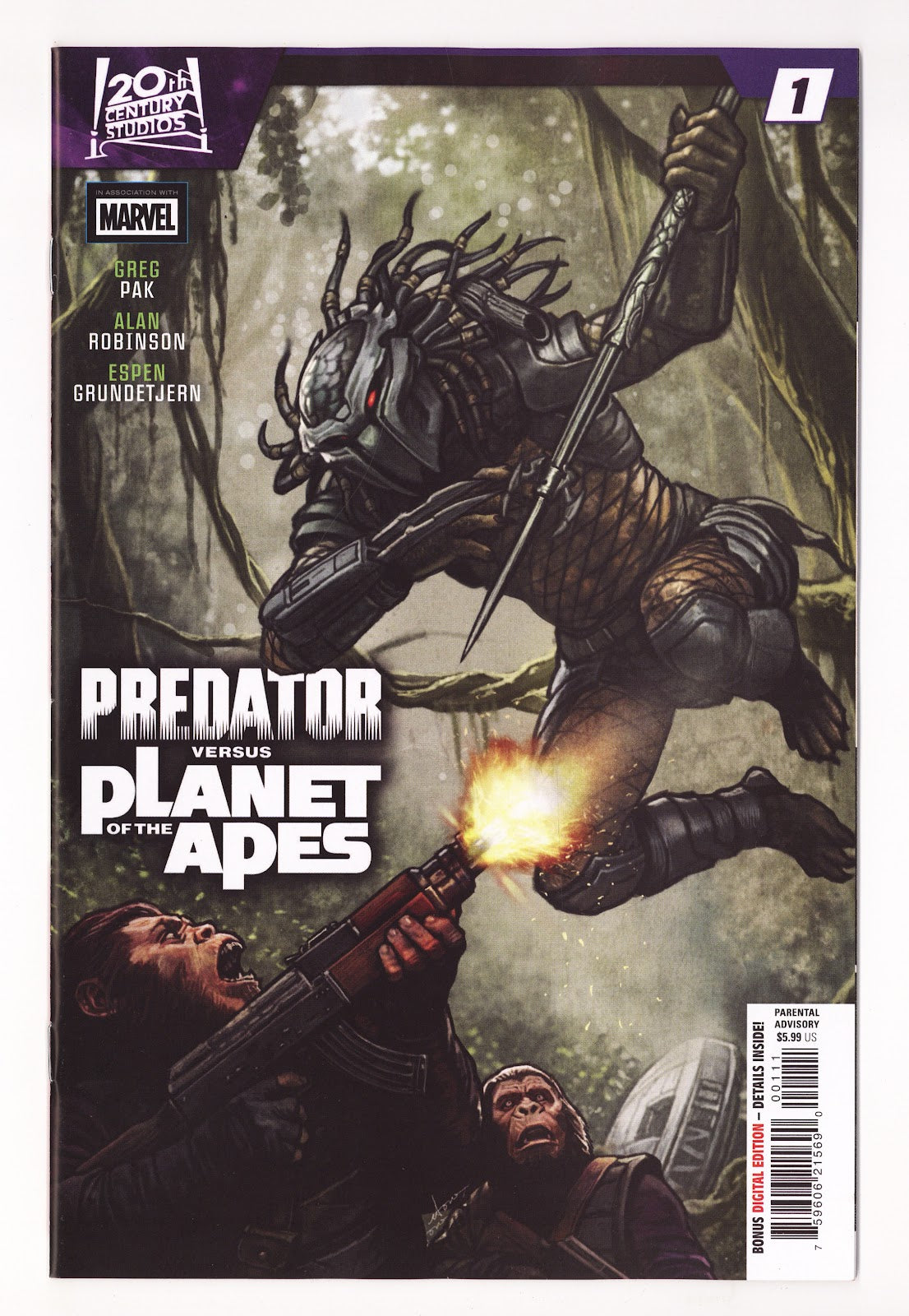 Predator Vs. the Planet of the Apes  1    (2026)
