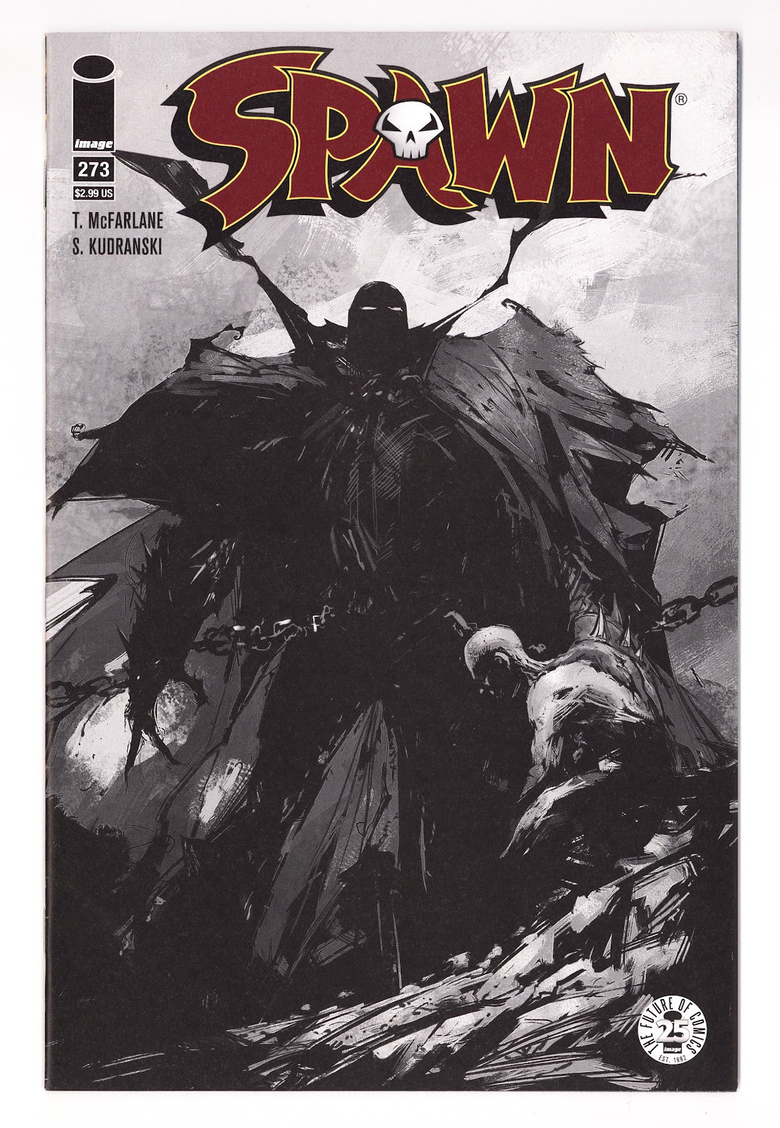 Spawn   273  VF/NM (9.0)   () B&W  Variant  