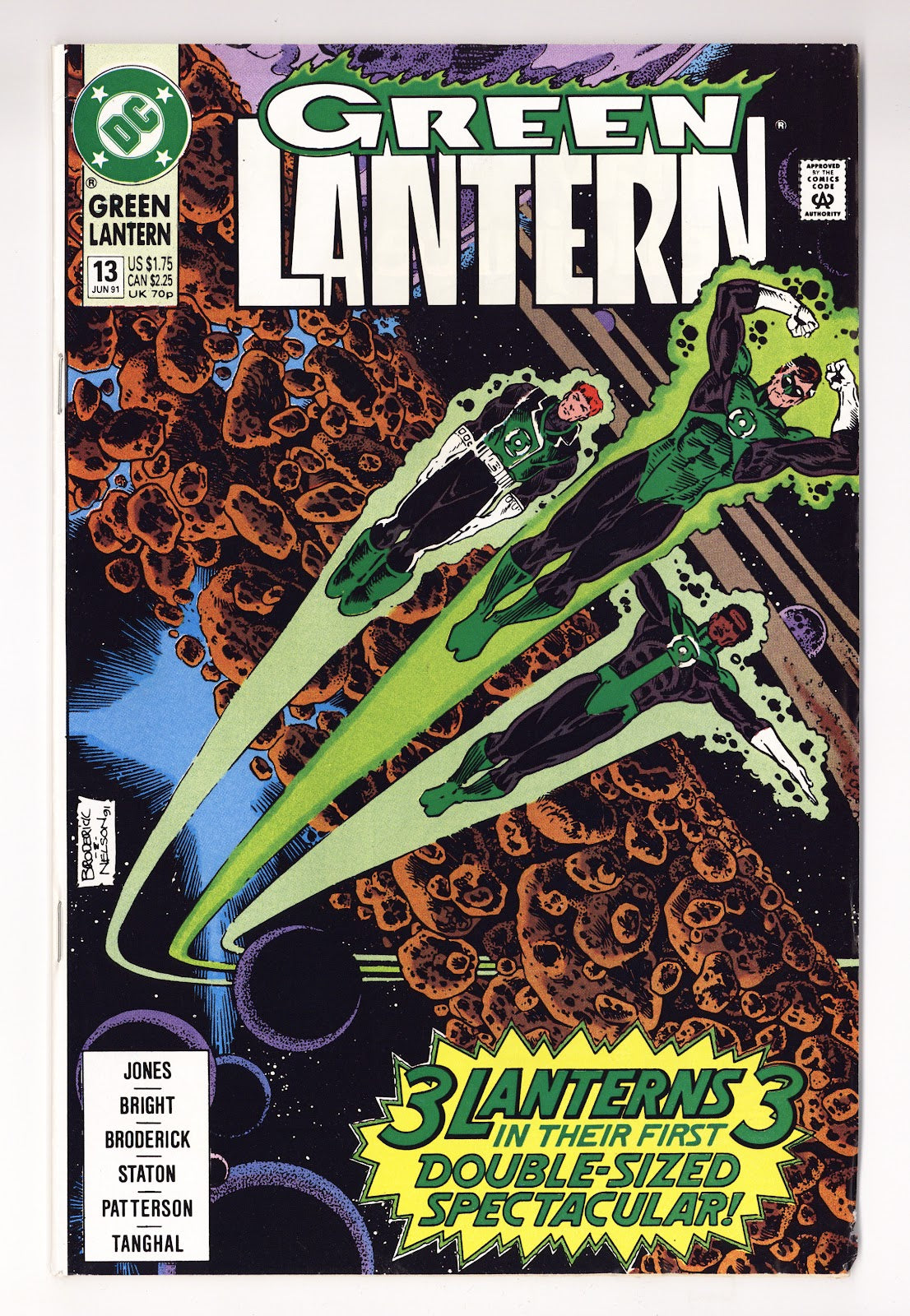 Green Lantern Vol 3 13  Mid Grade   (1991)