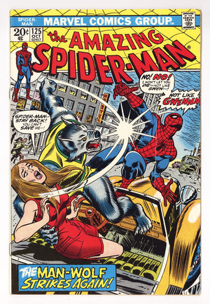 The Amazing Spider-Man Vol 1 125 VG+ (4.5) (1973)