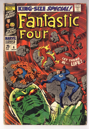 Fantastic Four Annual Vol 1 6  VG- (3.5)   (1968)