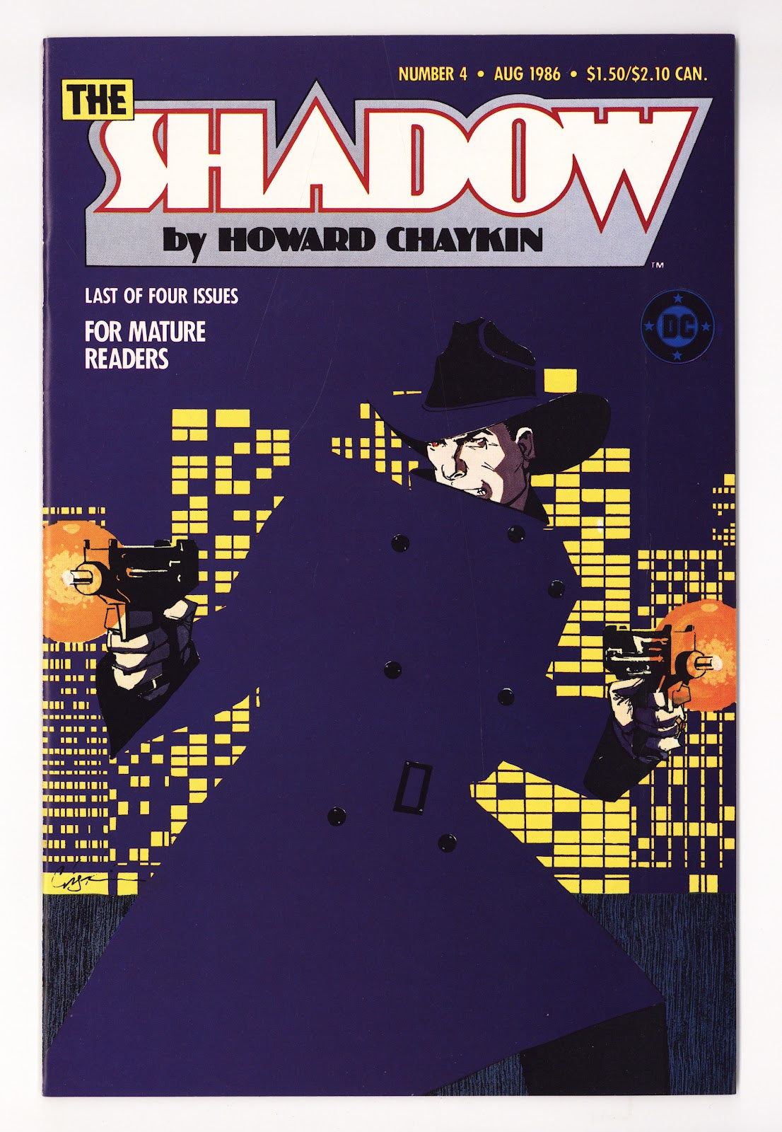 The Shadow Vol 2 4  High Grade   (1987)     