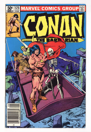 Conan the Barbarian Vol 1 125  Mid Grade   (1981)   Newsstand