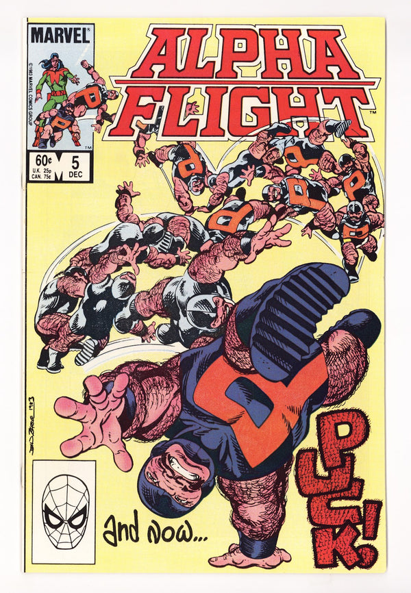 Alpha Flight Vol 1 5 High Grade (1983)