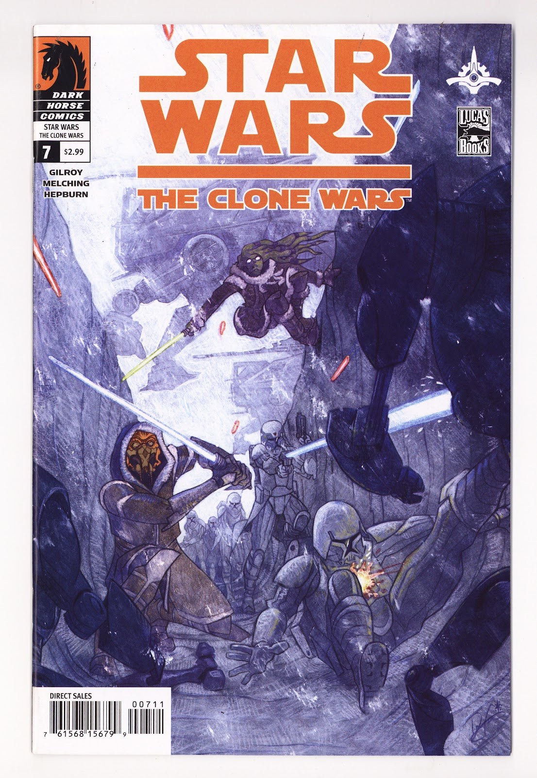 Star Wars the Clone Wars   7  VF/NM (9.0)   (2009)     