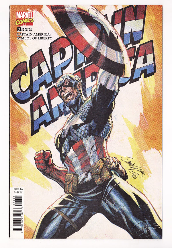 Captain America: Sentinel of Liberty Vol 2 7 VF/NM (9.0) (2023) Campbell Incentive Variant