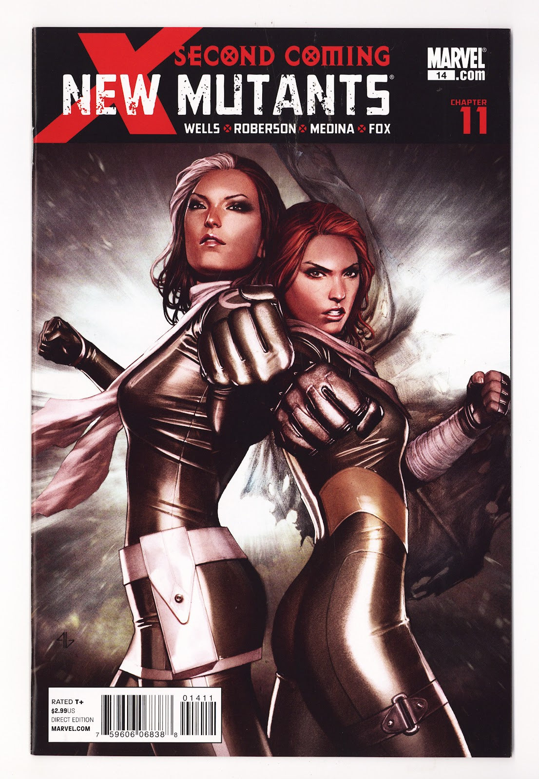 New Mutants Vol 3 14 High Grade (2010) Granov Cover 