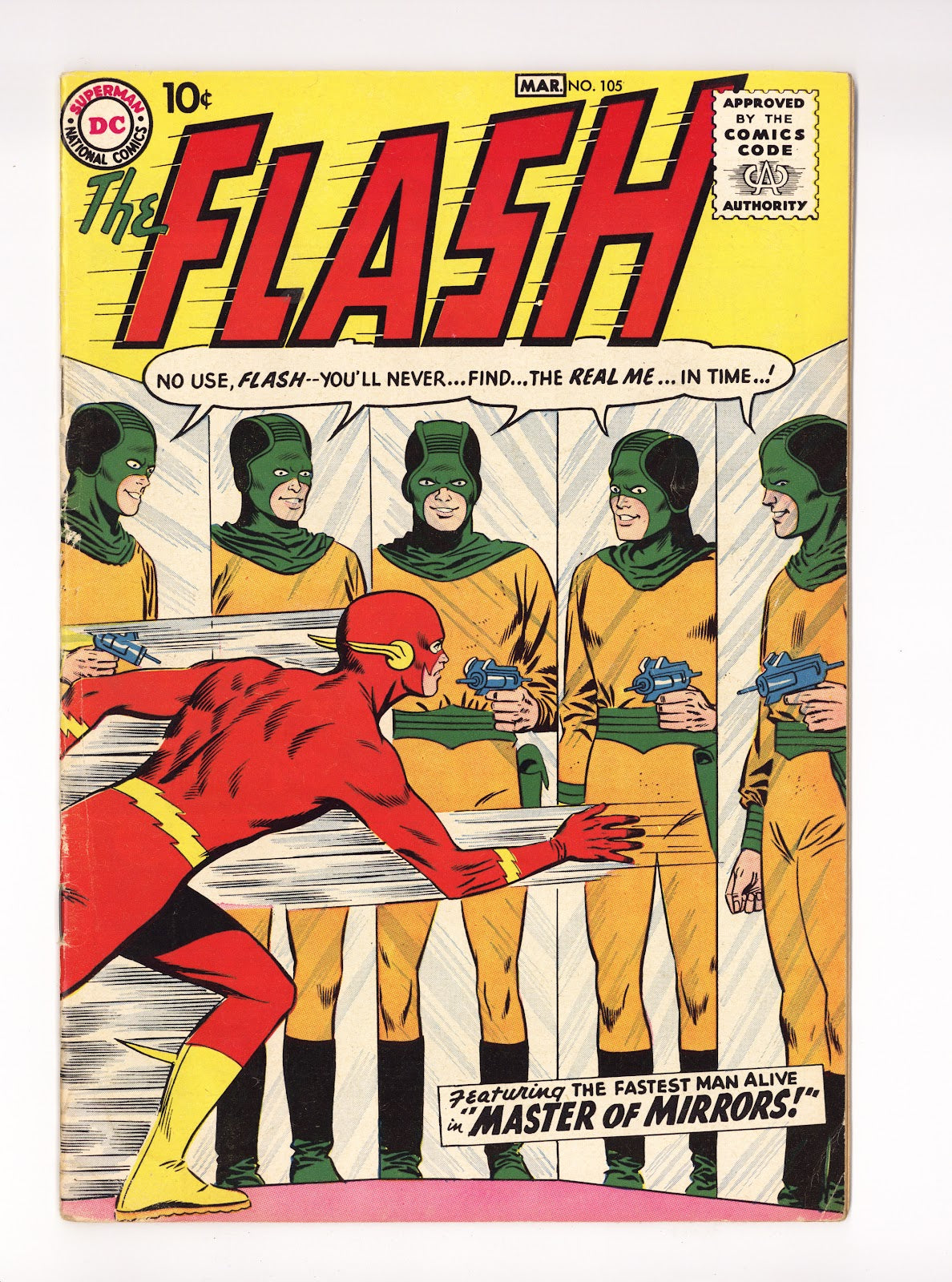 The Flash Vol 1 105  FN- (5.5)   (1959)     